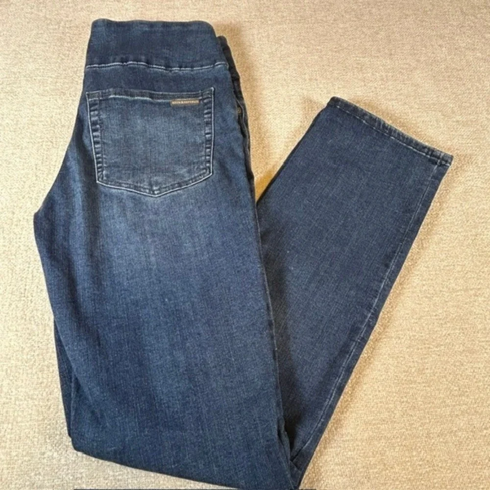 Rock & Republic Women's Denim RX Fever Pull On Jeans 12 R013586 Stretch Slim Fit